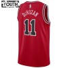 Chicago Bulls Demar Derozan 11 Nike 2022-23 Icon Edition Punainen Lasten Pelipaidat Swingman
